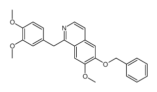 6-Demethyl 6-O-Benzyl Papaverine Structure