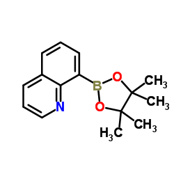 8-喹啉硼酸频呢醇酯结构式
