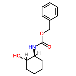 [(1S,2S)-2-羟基环己基]氨基甲酸苯甲基酯结构式
