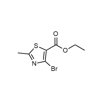 4-溴-2-甲基噻唑-5-羧酸乙酯结构式