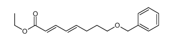 ethyl 8-phenylmethoxyocta-2,4-dienoate Structure
