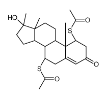 硫甲睾酮结构式