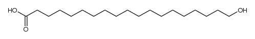 19-羟基十九烷酸结构式