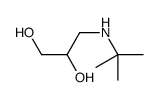 3-(tert-butylamino)propane-1,2-diol structure