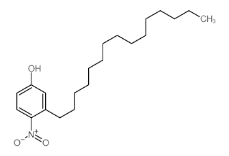 Phenol,4-nitro-3-pentadecyl-结构式