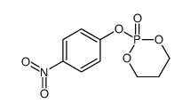 2-(4-nitrophenoxy)-1,3,2λ5-dioxaphosphinane 2-oxide结构式