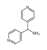 C,C-di-pyridin-4-yl-methylamine结构式