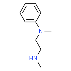 N-甲基-N-[2-(甲基氨基)乙基]苯胺结构式
