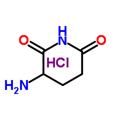 3-氨基-2,6-哌啶二酮盐酸盐结构式