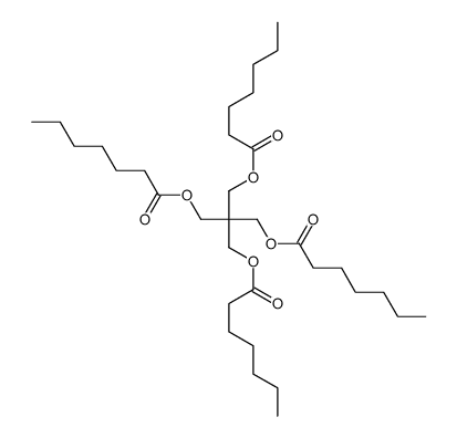 2,2-bis[[(1-oxoheptyl)oxy]methyl]propane-1,3-diyl bisheptanoate Structure