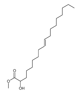 methyl 2-hydroxyoctadec-9-enoate Structure