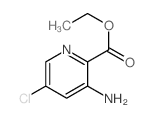 2-Pyridinecarboxylicacid, 3-amino-5-chloro-, ethyl ester picture