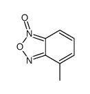 4-methyl-1-oxido-2,1,3-benzoxadiazol-1-ium结构式