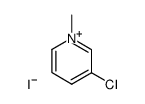 1-methyl-3-chloropyridinium iodide Structure