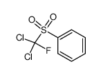 ((dichlorofluoromethyl)sulfonyl)benzene结构式