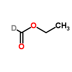 甲酸乙酯-d结构式