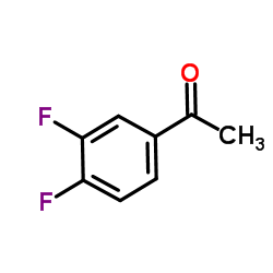 3,4-二氟苯乙酮结构式
