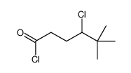 4-叔丁基-4-氯丁酰氯结构式