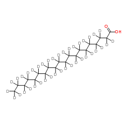 氘代二十烷酸(D39)结构式