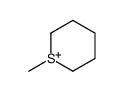 1-methylthian-1-ium结构式
