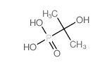 2-hydroxypropan-2-ylphosphonic acid结构式