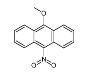 9-methoxy-10-nitroanthracene Structure