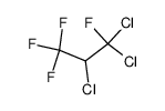 1,1,2-trichloro-1,3,3,3-tetrafluoro-propane Structure