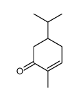 5-异丙基-2-甲基-2-环己烯-1-酮结构式