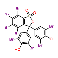四溴酚蓝(TBPB)结构式