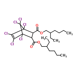 Bis(2-Ethylhexyl) Chlorendate Structure