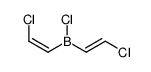 chloro-bis(2-chloroethenyl)borane结构式
