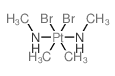 Platinum,dibromobis(methanamine)dimethyl-, (OC-6-13)- (9CI) Structure