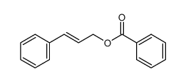 (E)-苯甲酸肉桂酯结构式