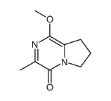 (9CI)-7,8-二氢-1-甲氧基-3-甲基吡咯并[1,2-a]吡嗪-4(6H)-酮结构式