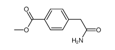methyl 4-(2-amino-2-oxoethyl)benzoate结构式