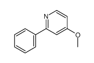 4-甲氧基-2-苯基吡啶结构式