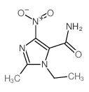 1H-Imidazole-5-carboxamide,1-ethyl-2-methyl-4-nitro-结构式