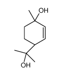 trans-4-hydroxy-alpha,alpha,4-trimethylcyclohex-2-ene-1-methanol结构式