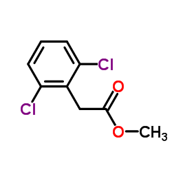 Methyl chloro(2-chlorophenyl)acetate structure