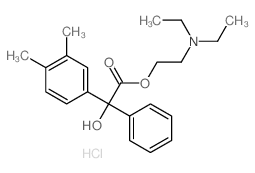 2-diethylaminoethyl 2-(3,4-dimethylphenyl)-2-hydroxy-2-phenyl-acetate picture