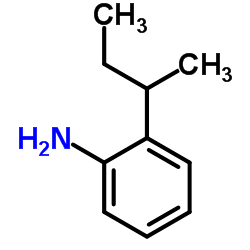 2-仲丁基苯胺结构式