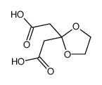 1,3-二氧戊环-2,2-二乙酸结构式