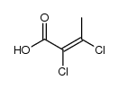 2,3-dichloro-crotonic acid结构式