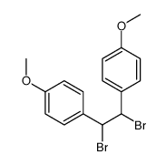 1-[1,2-dibromo-2-(4-methoxyphenyl)ethyl]-4-methoxybenzene结构式