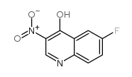 6-氟-3-硝基喹啉-4-醇结构式