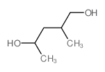 1,4-Pentanediol,2-methyl-结构式