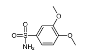 3,4-二甲氧基苯-1-磺酰胺结构式