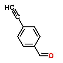 4-乙炔基苯甲醛结构式
