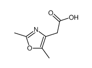 (2,5-dimethyl-oxazol-4-yl)-acetic acid结构式