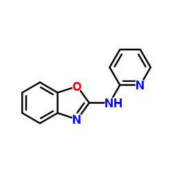 N-(吡啶-2-基)苯并[d]噁唑-2-胺结构式